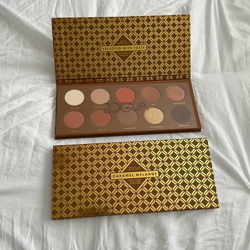 ZOEVA CARAMEL MELANGE eyeshadow palette